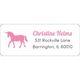 Unicorn Return Address Labels in a Jar Image 3 of 8